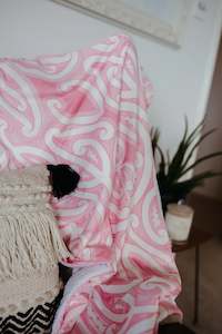 Aio Mink blanket - pink