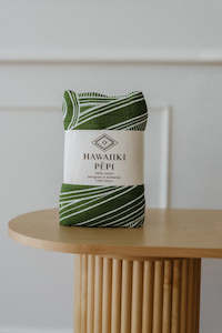 Ngahere green muslin wrap