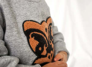 Pepi Baby: Taniwha crew neck - Grey