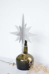 Designed By Natives: Whetu Kirihimete Tree Topper | Silver