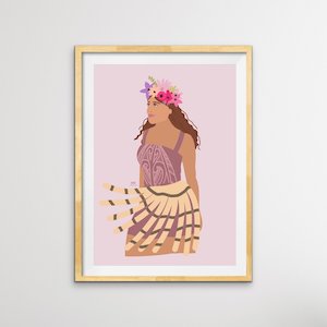 Shayillustrate: Leilani Print