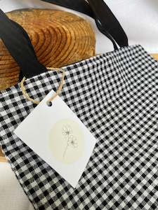 Small checkered Tote Bag