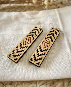 Taniko Poutama Earrings