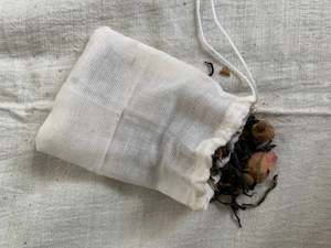 Re-Useable Muslin Tea Bags X3