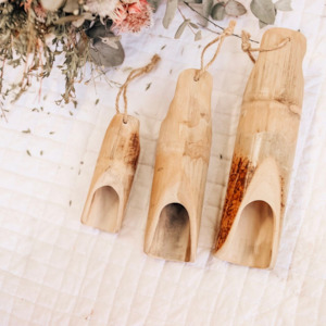 Popular From Afar: Bamboo Scoop Set