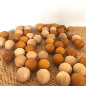 Popular From Afar: Two Tone Wooden Balls