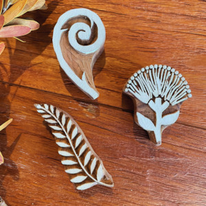 NZ Hand-Carved Nature Stampers