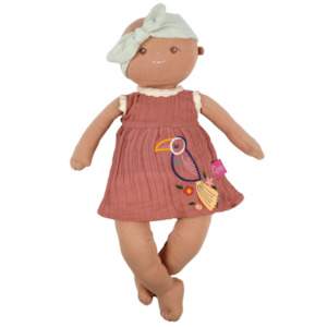 Tikiri: Baby Aria - 100% Organic Fabric Doll