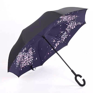 Cherry Blossom Reversible Umbrella