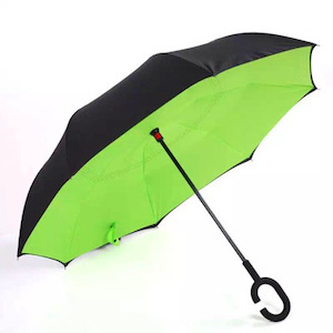 Green Reversible Umbrellas