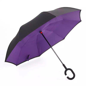 Purple Reversible Umbrella