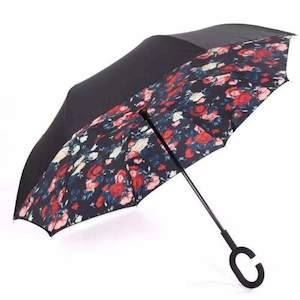 Roses Reversible Umbrella