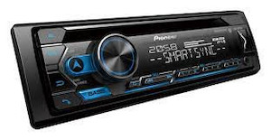 Pioneer Single Din Bluetooth CD USB Head Unit InSounds