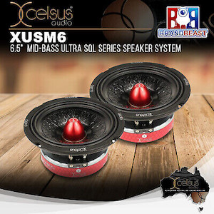 Xcelsus ULTRA SQL series Mid bass - 6.5" speaker system, (165 mm) InSounds