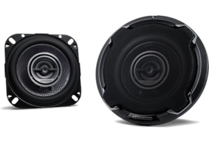 Kenwood Performance series 10cm 4" 2 way speakers 220W peak InSounds