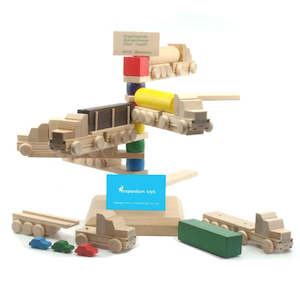 German wooden toy trucks for kids