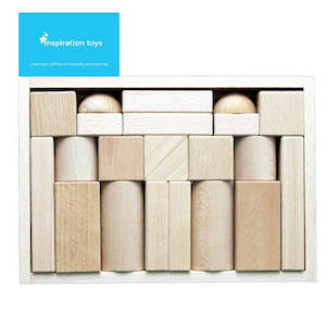 Toy: Large wooden blocks for toddlers