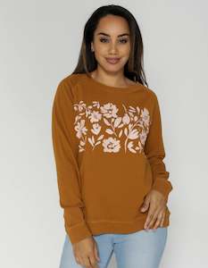 sweatshirt: Sweater - Spice Bush Bouquet