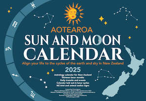 Books And Stuff: 2025 Aotearoa Sun and Moon Calendar