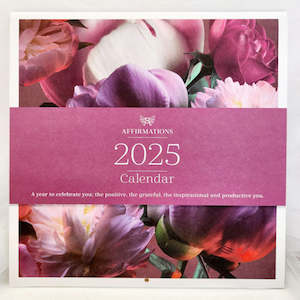 Books And Stuff: 2025 Affirmations Wall Calendar