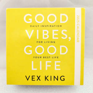 Books And Stuff: 2025 Good Vibes Good Life Calendar