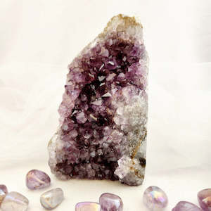 Amethyst Standing Cluster (approx. 18.3x10.9cm)