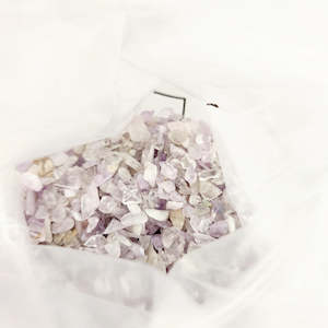 Lavender Amethyst Crystal Chips (approx. 500g bag)