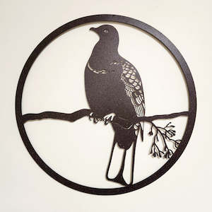 Aotearoa Inspired: Kereru Wall Art (approx. 60 x 60cm)