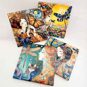 Mystical Coasters (set of 4)