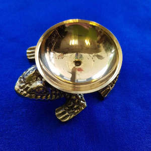 Aromatics Accessories: Brass Frog Incense Cone or Charcoal Burner (approx. 7.5x6x2cm)