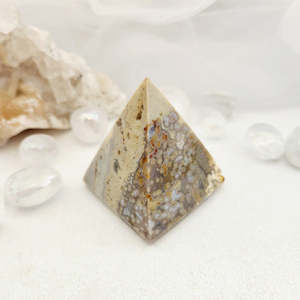 Ocean Jasper Pyramid (approx. 5.8x5.2cm)