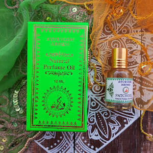 Patchouli Ayurvedic Perfume Oil (approx 10mls)