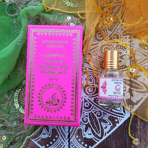 Rose Ayurvedic Perfume Oil (approx 10mls)