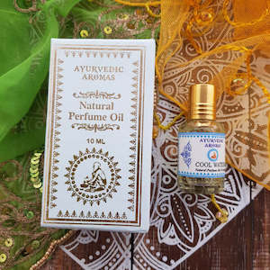 Cool Waters Ayurvedic Perfume Oil (approx 10mls)