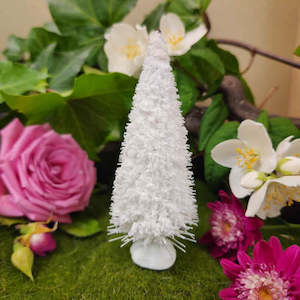 White Fir Tree for Fairy Garden (approx. 10x4cm)