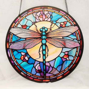 Wall Art Hanging Gifts: Dragonfly Hanging (approx. 20cm diameter)