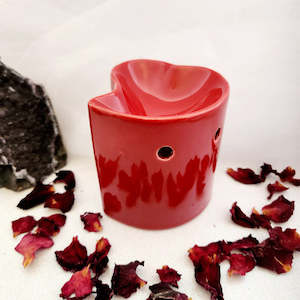 Aromatics Accessories: Red Heart Oil Burner