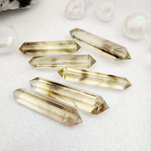 Natural Smoky Citrine Double Terminated Polished Point (assorted. approx