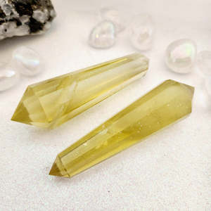 Citrine Vogel Wand (assorted. approx. 9.1-9.2x2.6-2.5cm)