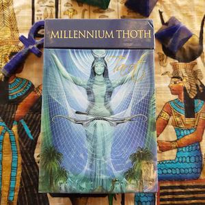 All Stocked Items: Millennium Thoth Tarot Deck (75 cards and guide book)