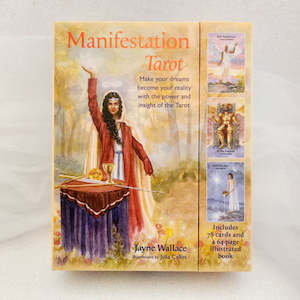 Manifestation Tarot Cards (78 cards & guidebook)