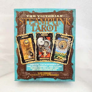 The Victorian Steampunk Tarot Cards (78 cards & guidebook)