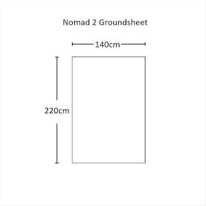 Orson Nomad 2 Tent Groundsheet