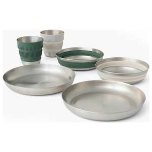 Sea To Summit 2 Person Detour Collapsible Dinnerware Set - 6 Pieces