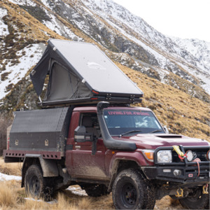 Hard Shell Roof Top Tents: Wild Land Bush Cruiser Hard Shell Roof Top Tent -120cm and 140cm