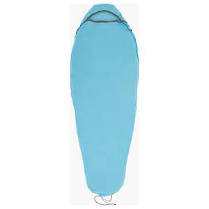 Sleeping 1: Sea To Summit Breeze Sleeping Bag Liner - Rectangular with Drawcord or Pillow Sleeve