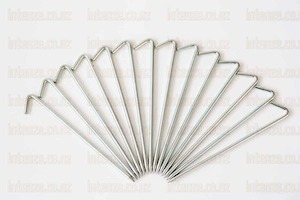 Pole parts and Accessories: Tentpegs 15Pack 8mm x 275mm