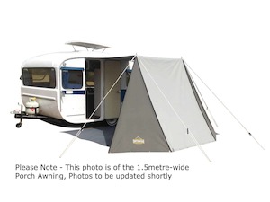 Liteweight Caravan awnings: Convenient Doorway Porch Awning 2m