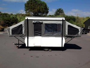 Scamper Camper Pop Top Camper Trailer Canvas