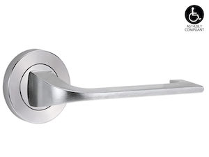 Lockwood 1220/1221/124 Lever handles On Round Rose